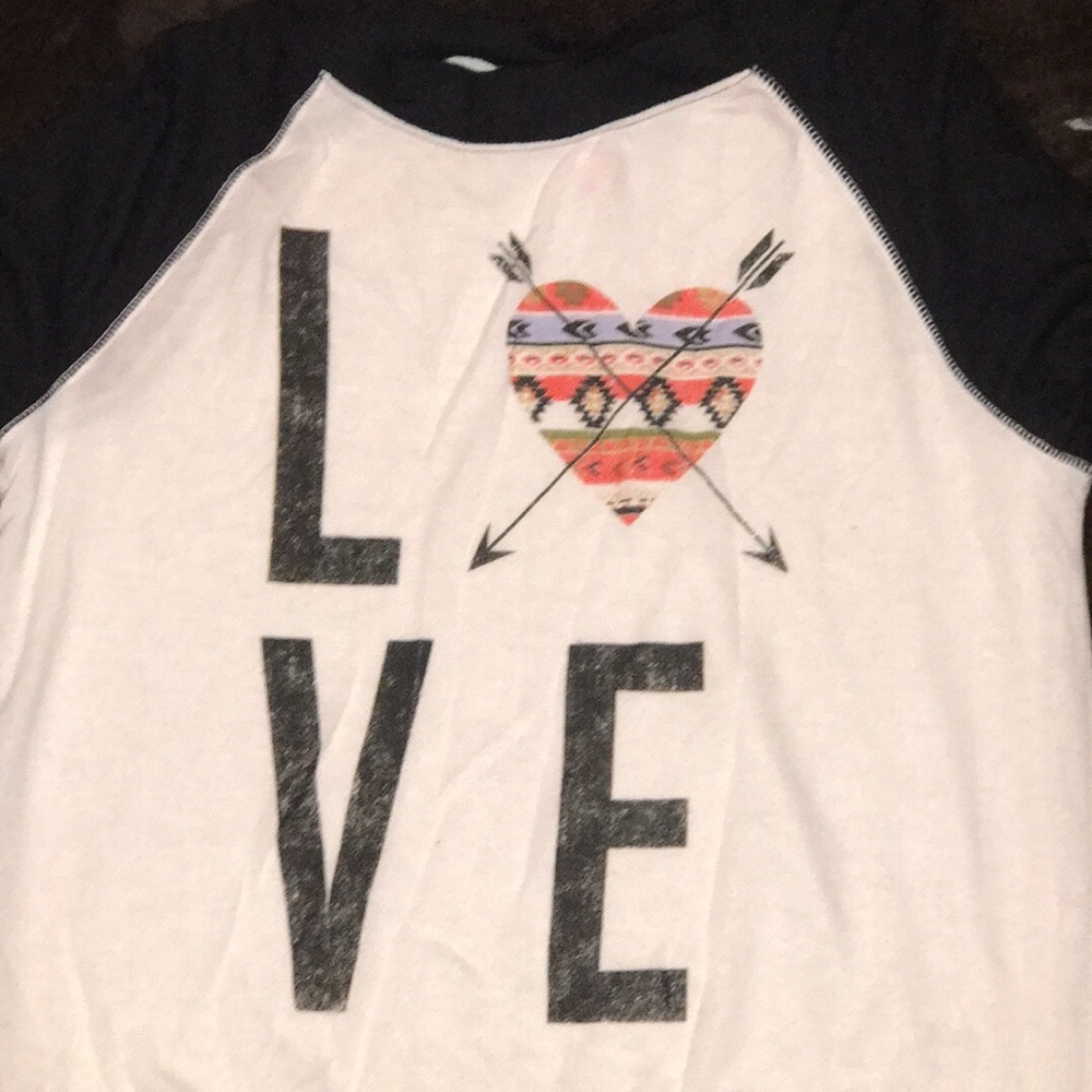 LOVE sweater/shirt. Crop top